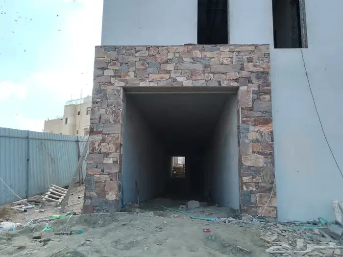 تلبيس الحجر بنواعها ربراب ورص الحجر 3