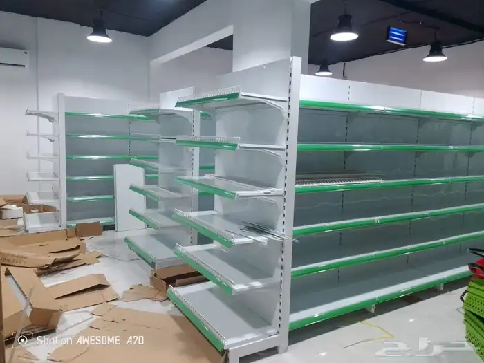 رفوف مستودعات 0