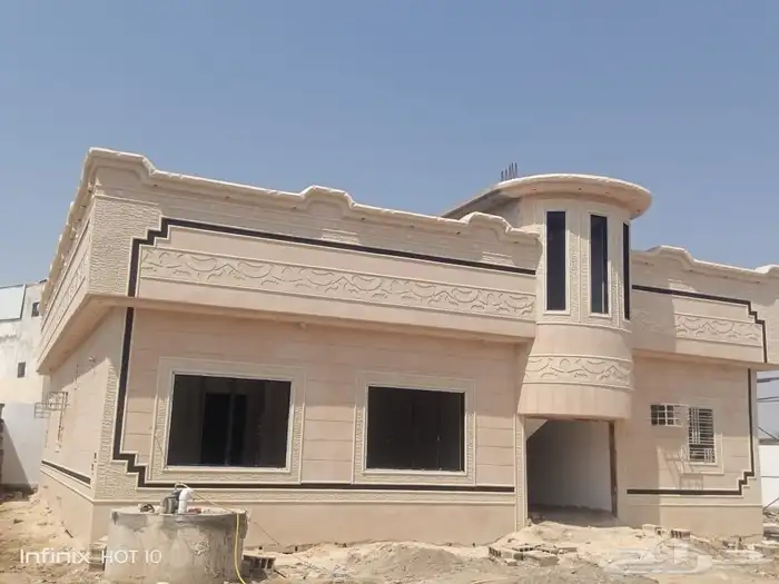 ديكورارت خارجية لياسه ملونه بطحاء غ 7