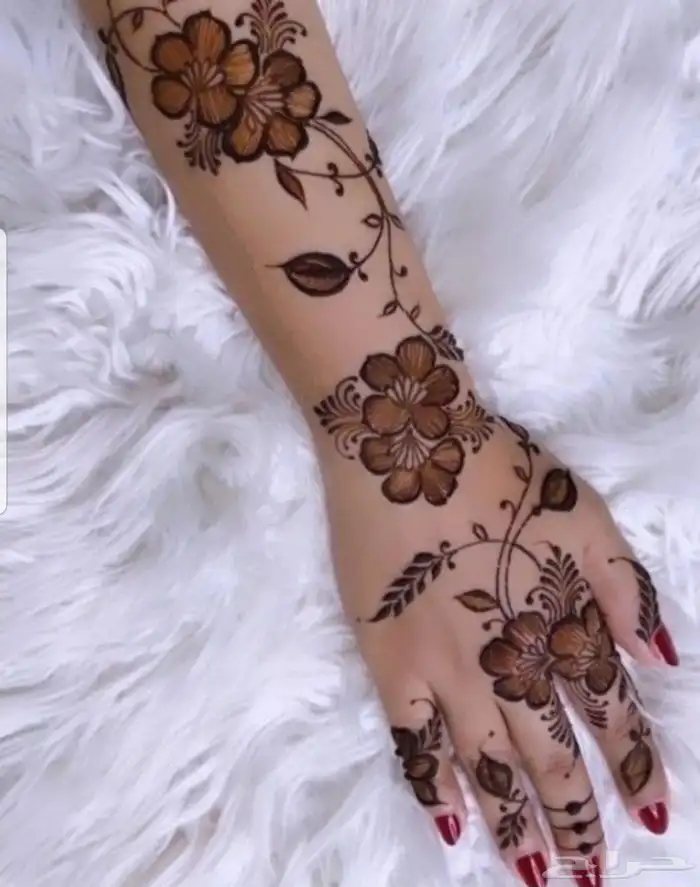 نقاشه  الرياض نقش حناء الرياض 5