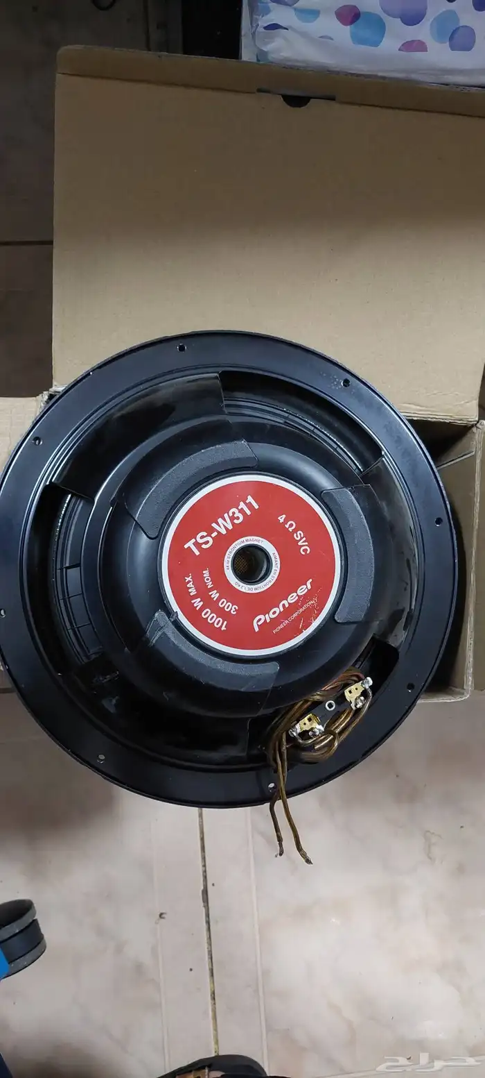 Pioneer Speaker1000 watt سماعة بايونير. سماعه 1000 واط 14