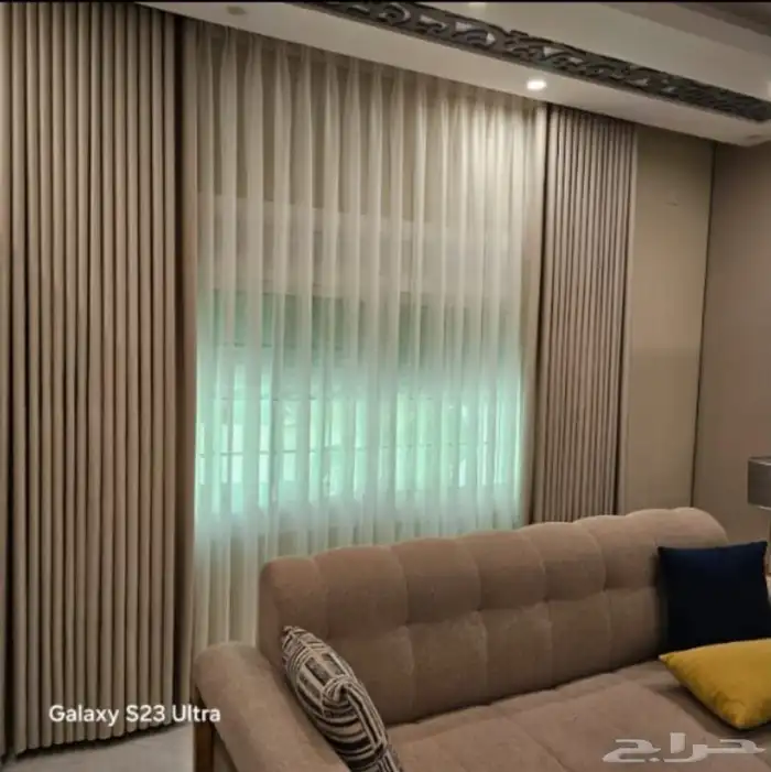 تفصبل ستائر امريك ويفي بأحدث الاقمشه 7