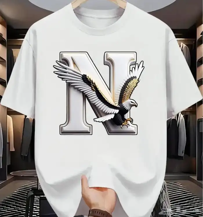 تيشرتات مع طباعة وتطريز حسب الشعار والطلب 2