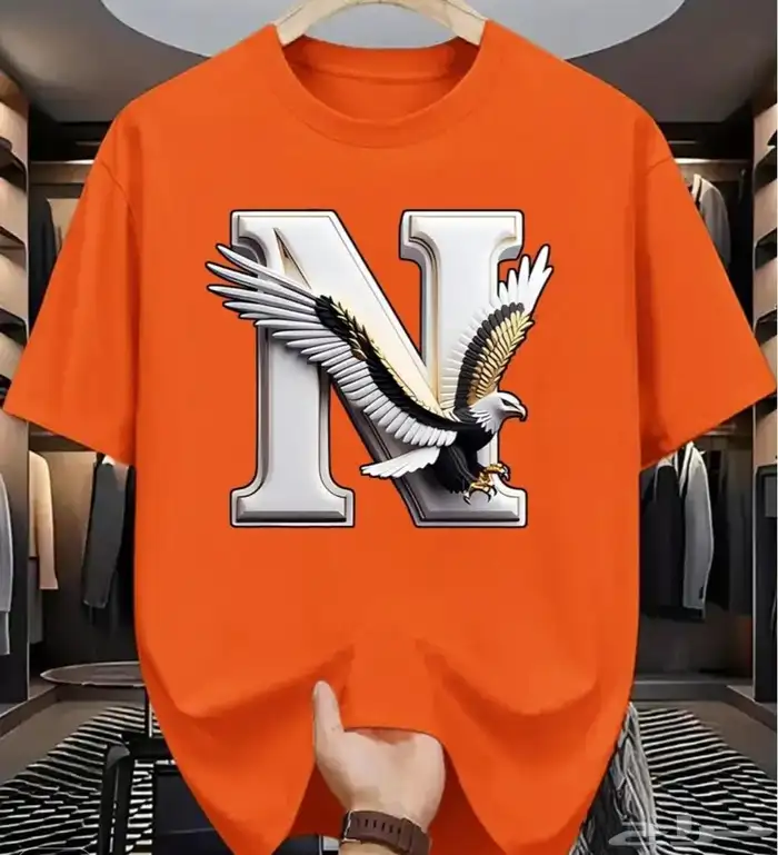 تيشرتات مع طباعة وتطريز حسب الشعار والطلب 0