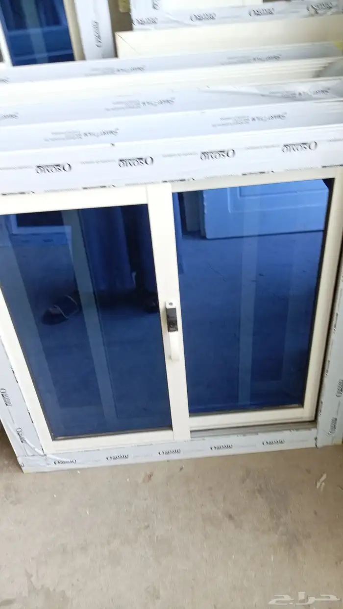 معنا ابواب خشب مستخدمه وابواب حديد وابواب المنيوم جديد للبيع 5