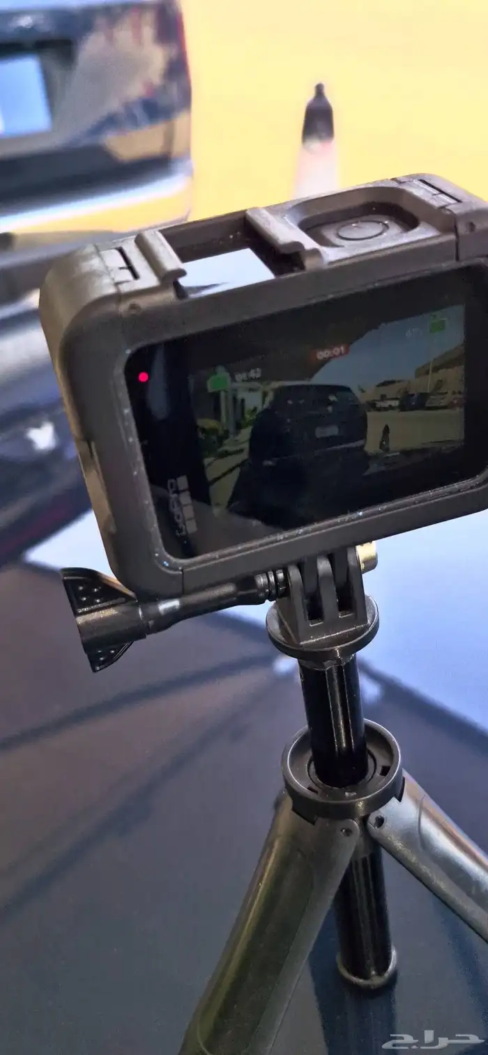 كاميرا الاكشن جوبرو هيرو 12شبه الجديد مع مجموعه اكسسوارات 2