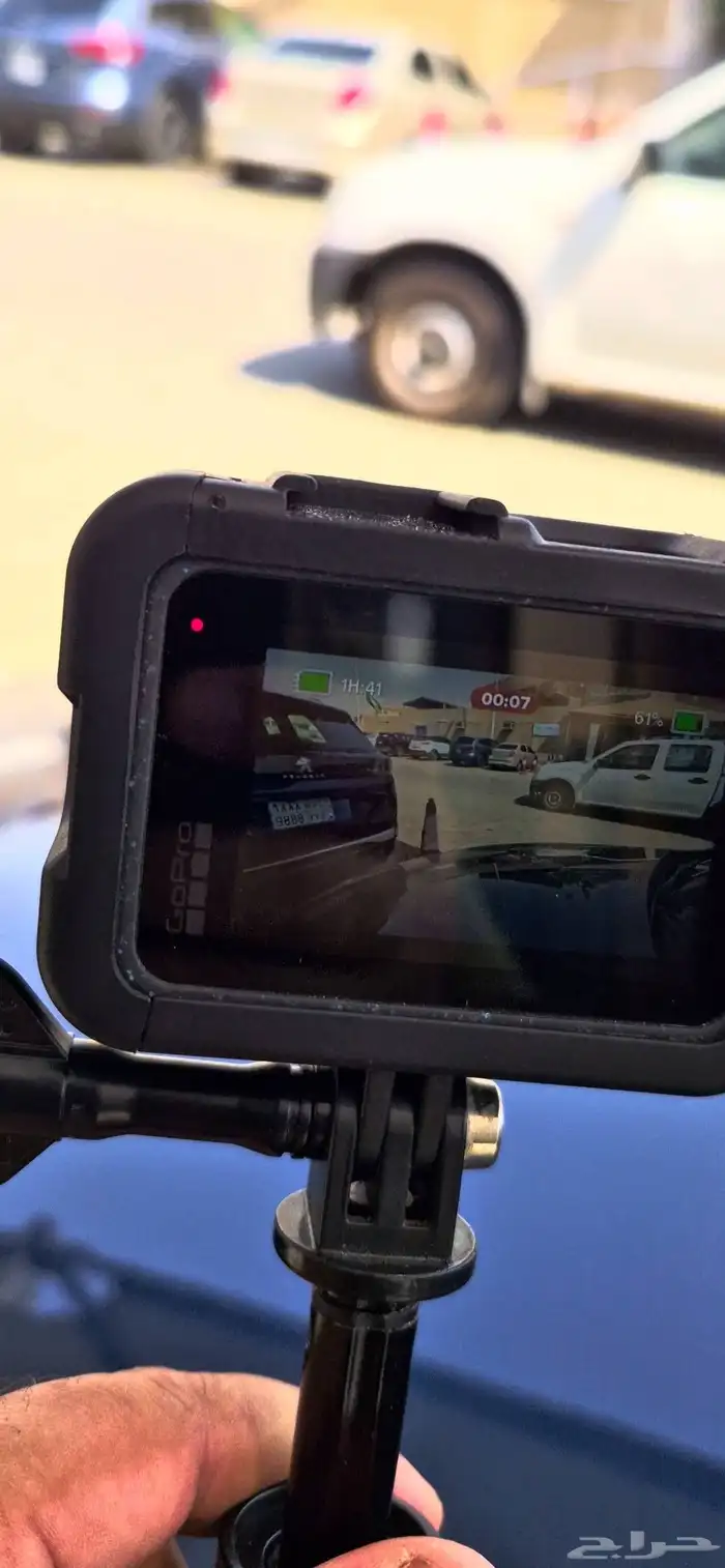 كاميرا الاكشن جوبرو هيرو 12شبه الجديد مع مجموعه اكسسوارات 1