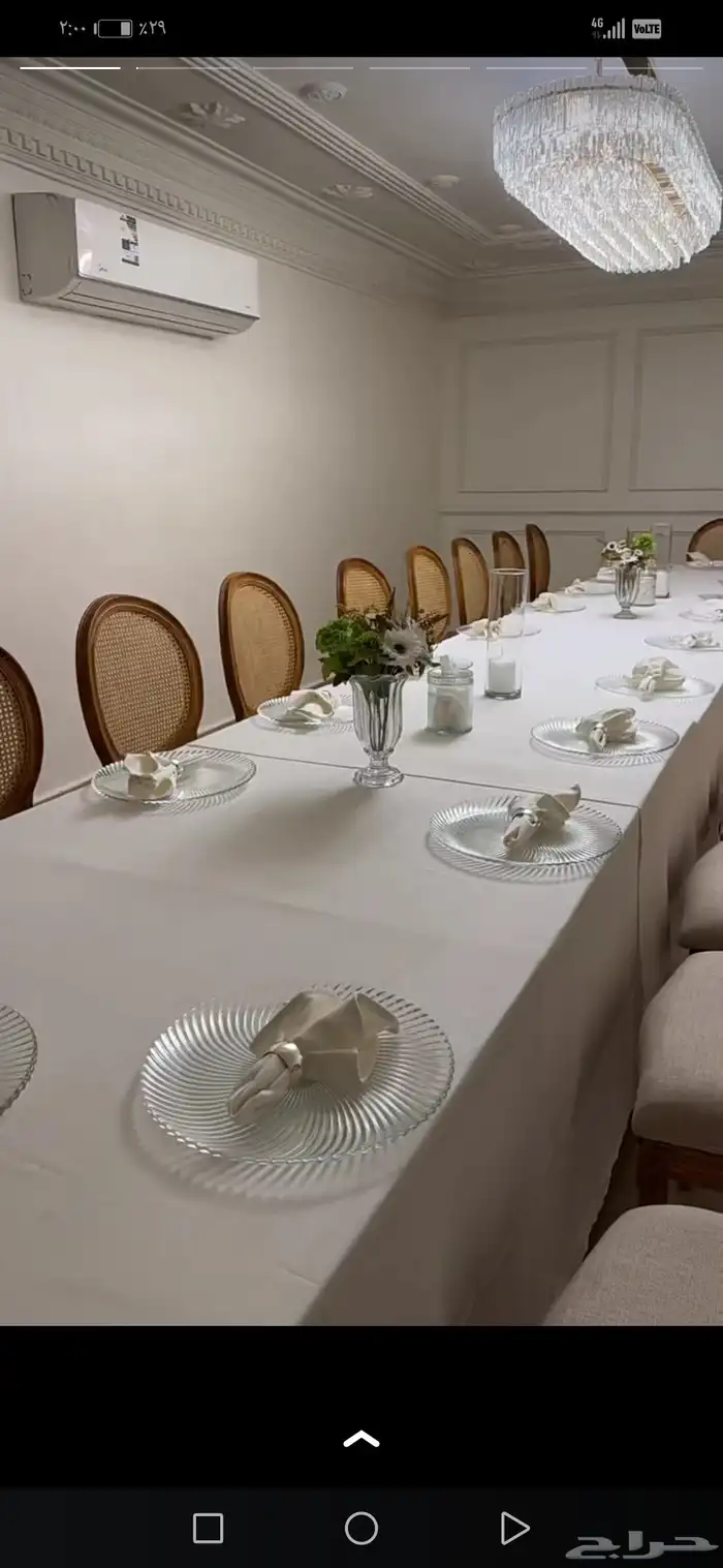 للحفلات والمناسبات قهوجينن وصبابين كراسي بنوعها اطولات بأنوا 5