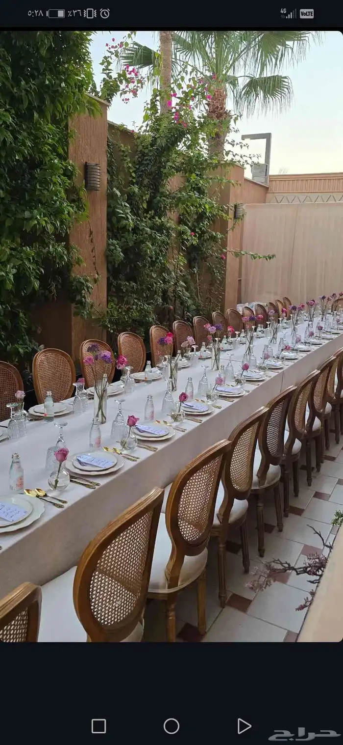 للحفلات والمناسبات قهوجينن وصبابين كراسي بنوعها اطولات بأنوا 2