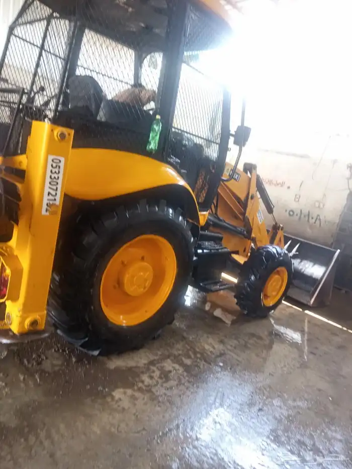 جي سي بي للبيع موديل 2008 دبل لوحه واستمارة محركات شرط 1