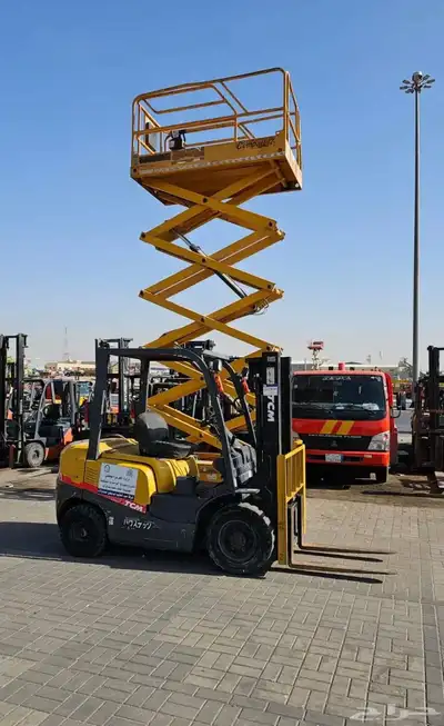 رافعه شوكيه فوركلفت سيزرلفت مان لفت للايجار Forklift index