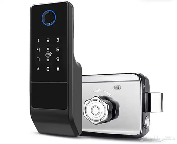 اقفال ذكية للابواب الخارجيه 1