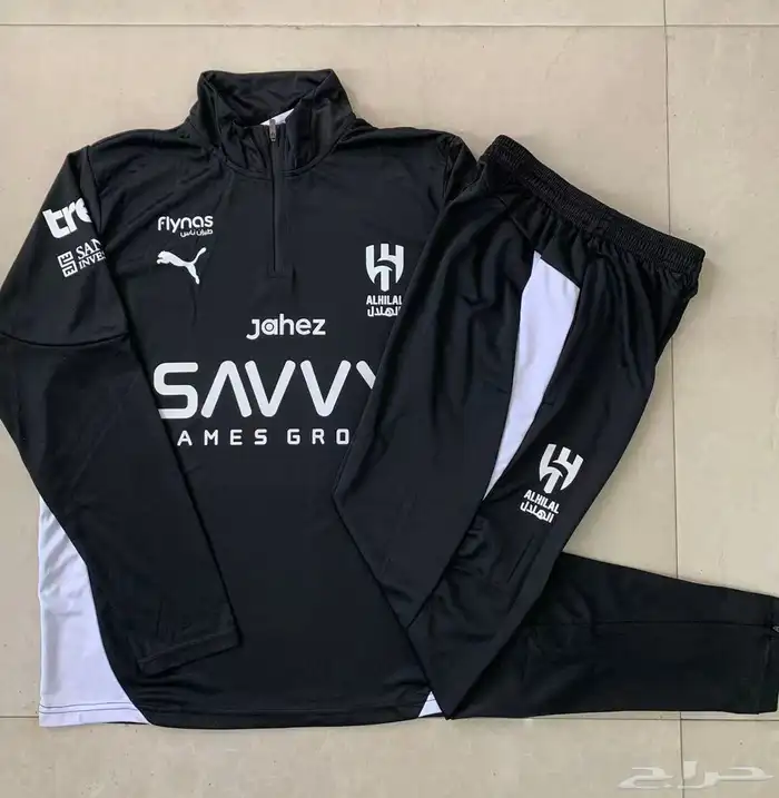 طقم تدريبات الهلال   احمر   ازرق   اسود 1