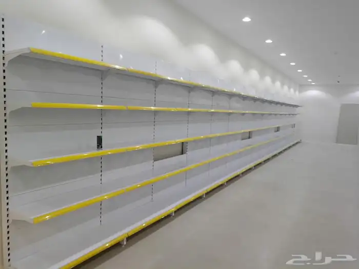 رفوف سوبر ماركت صيدليات رفوف تخزين مستودعات طاولات كاشير 4