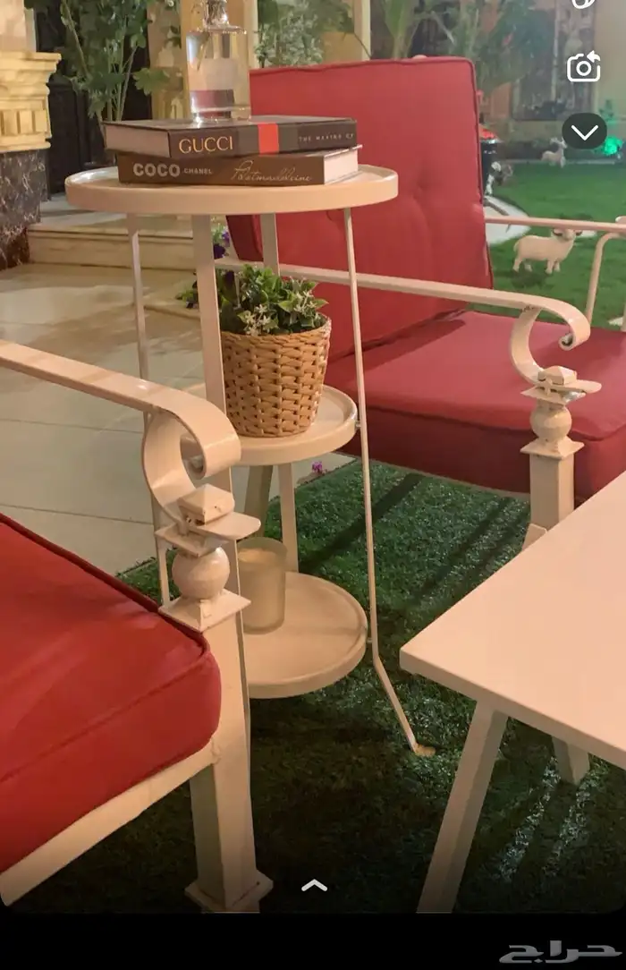 جلسات حديد للحديقة 0