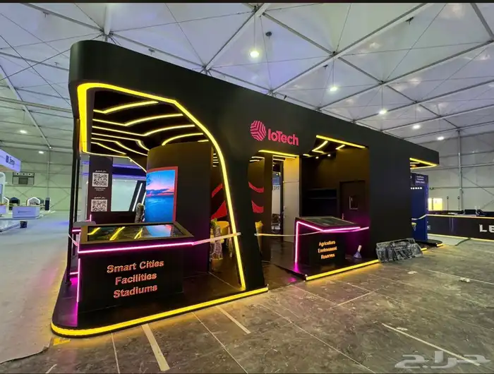 تاجير وتنظيم المعارض والمؤتمرات شاشات اضاءات صوتيات حفلات 1