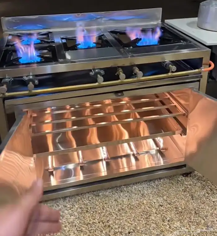 مركب غاز أستيل معدات مطاعم كامل 20