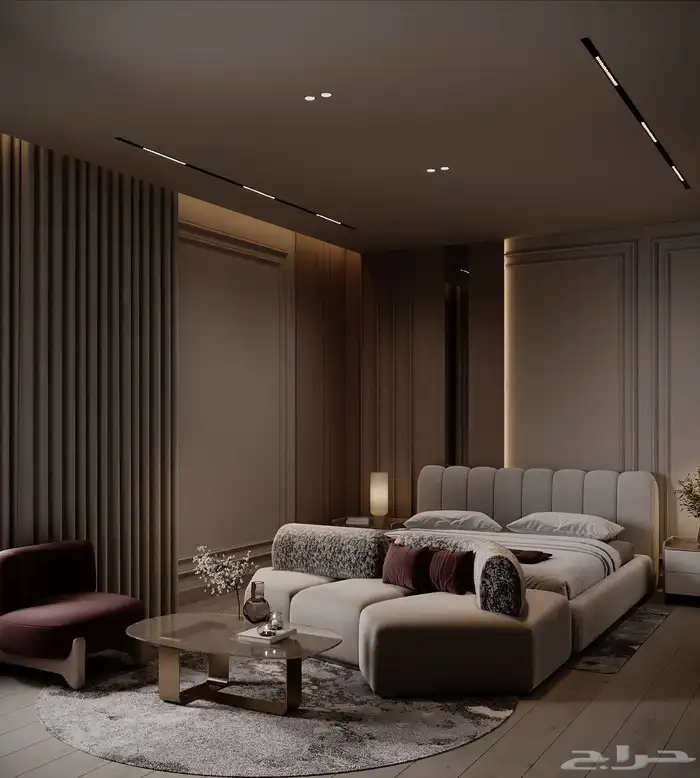 تصميم داخلي مجلس رجال و مجلس نساء و صالات و استراحات 1