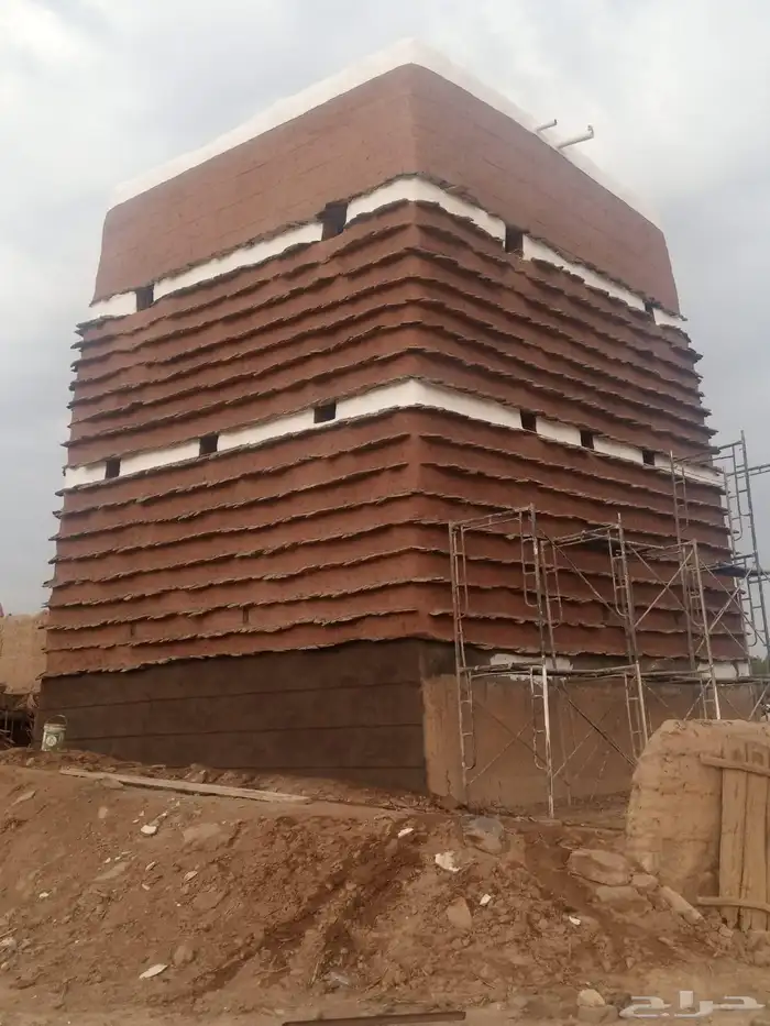 ترميم بيوت طين احمد ابو عسفاء 5