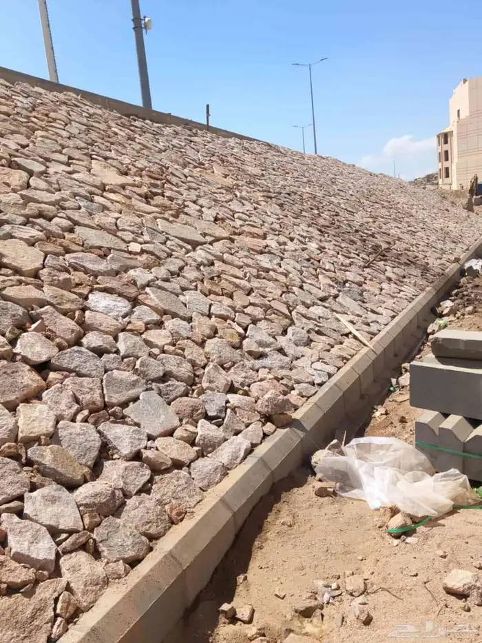 شغل مقاول حجر افغاني بوكلين 7