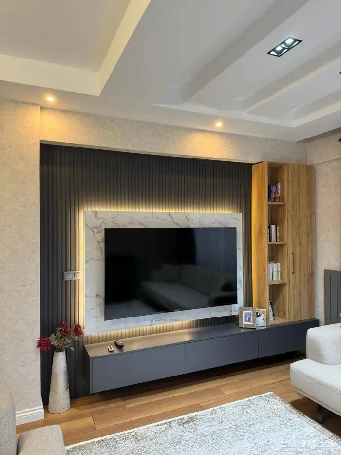 ديكورات شيبورد بديل رخام بديل خشب شاشات 0