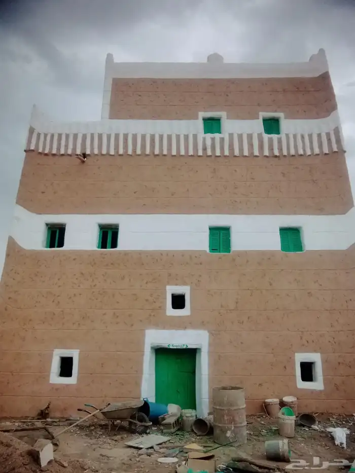 ترميم بيوت طين احمد ابو عسفاء 4