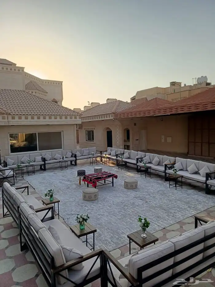 تاجير جلسات شعبيه جلسات مغربيه كراسي وطاولات ودفايات وقهوجيي 8