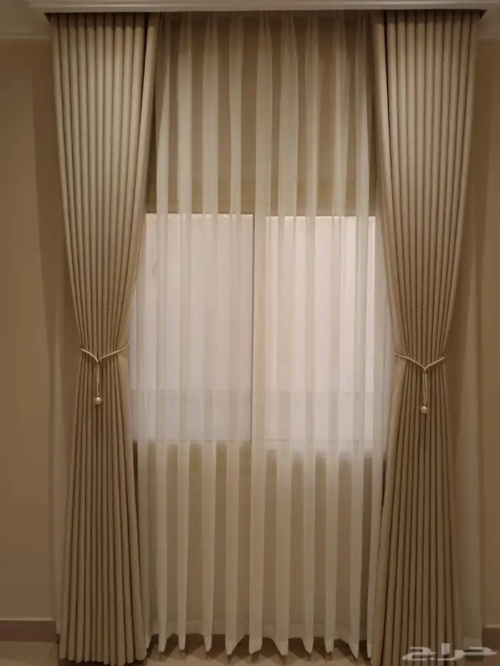 تفصبل ستائر امريك ويفي بأحدث الاقمشه 2