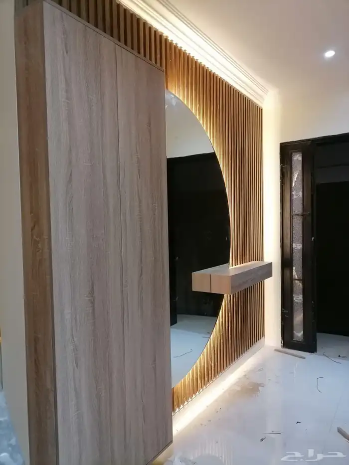 دهان مباني مدخل استقبال باركيه هرمي باركيه اس بي سي 0