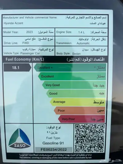 اكسنت 2023 index