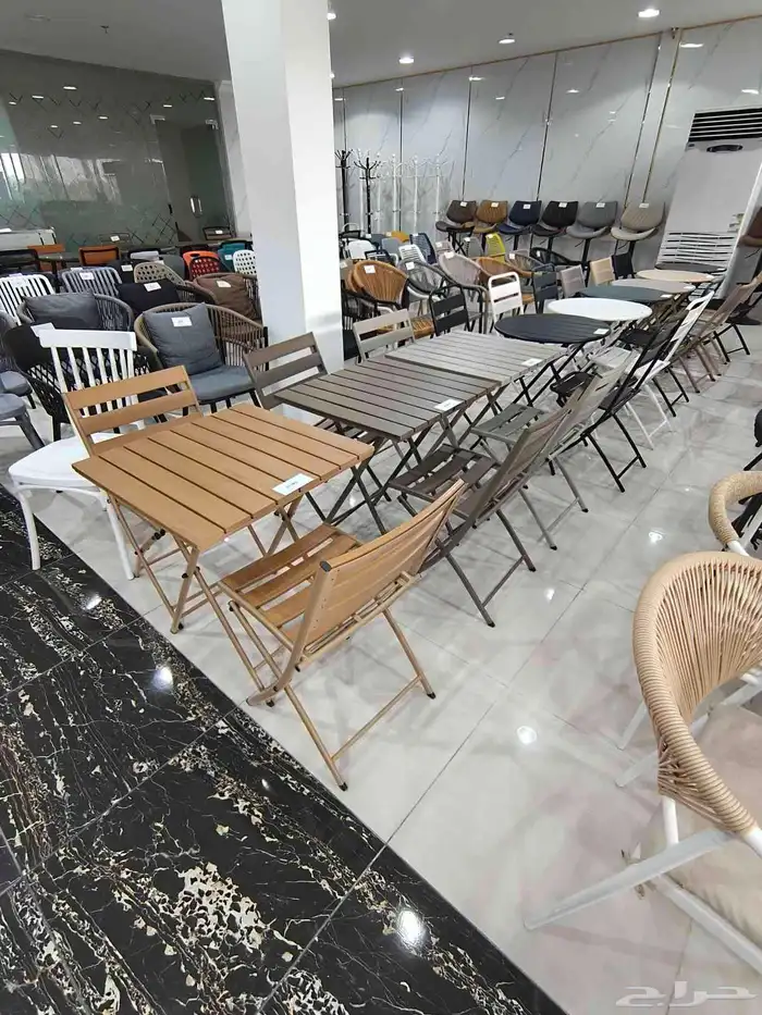 طاولات وكراسي للكافي والمطاعم والمقاهي داخلية وخارجية 7