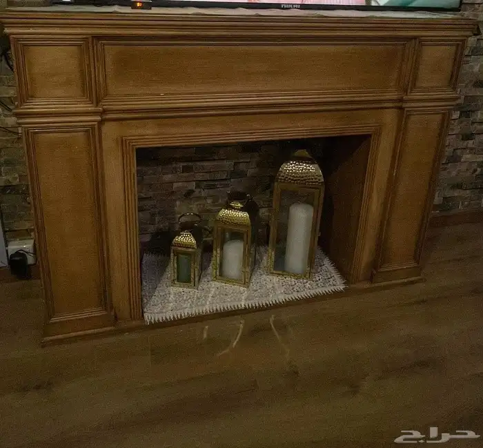 ديكور مدفأة 0