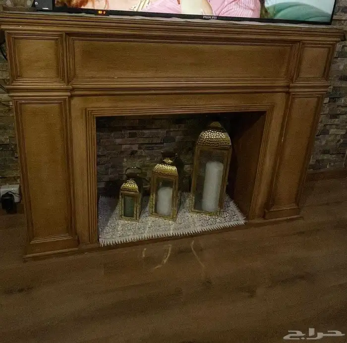 ديكور مدفأة 2