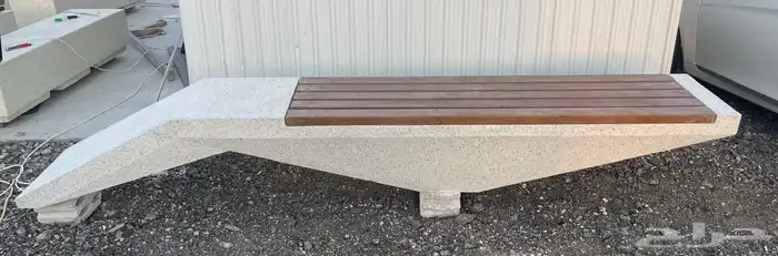 كراسي خرسانيه احواض زهور جميع اعمال زينة الحدائق 33