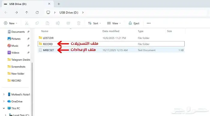 قلم الكتابة والتسجيل الصوتي 9