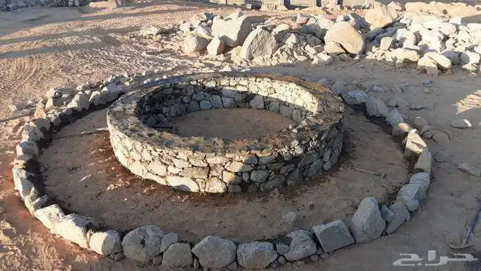 معلم حجر كبير صغير قص اراضي رباريب وتلبيسات 2