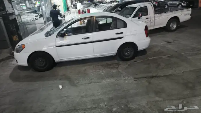 اكسنت موديل 2011 الممشي 480 الف القير اتوماتيك المكيف شغال 2