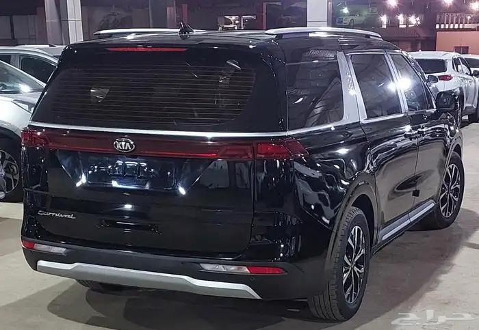 كيا كارنيفال اسود 2021 ديزل بطاقة جمركية وارد كوريا 2