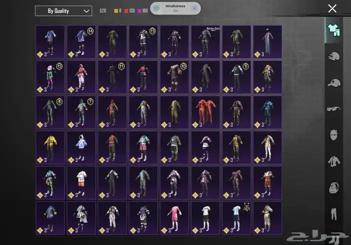 عرض حساب ببجي مميز للبيع 9