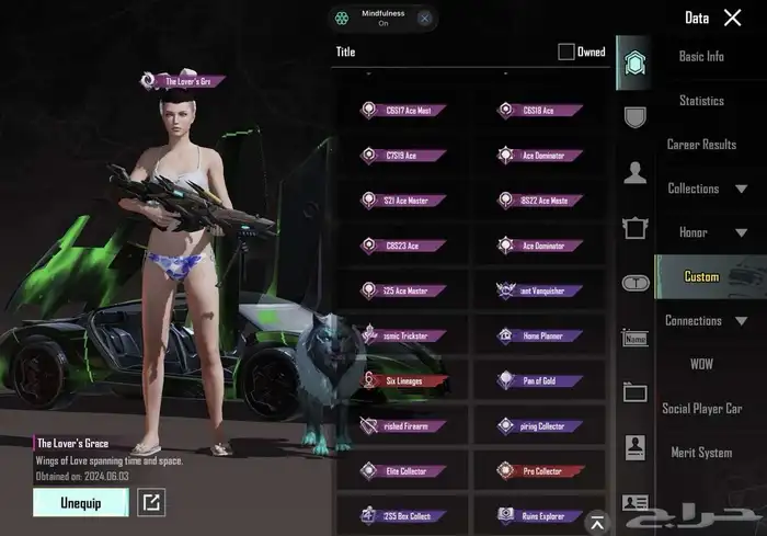 عرض حساب ببجي مميز للبيع 65