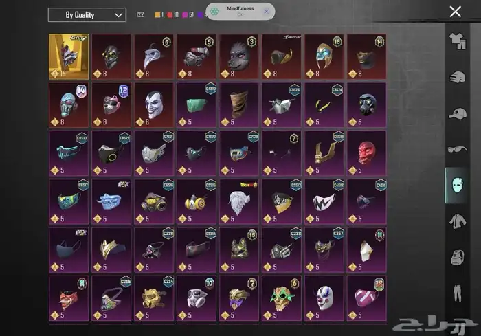 عرض حساب ببجي مميز للبيع 24