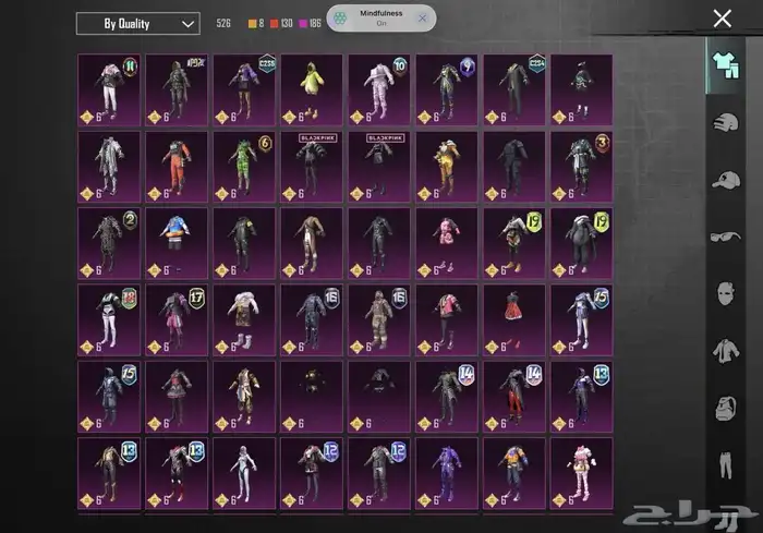 عرض حساب ببجي مميز للبيع 5