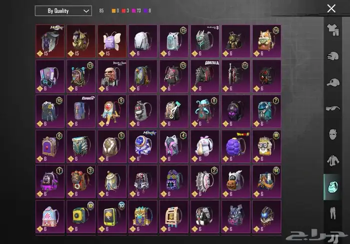 عرض حساب ببجي مميز للبيع 27