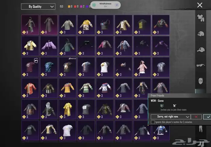 عرض حساب ببجي مميز للبيع 25