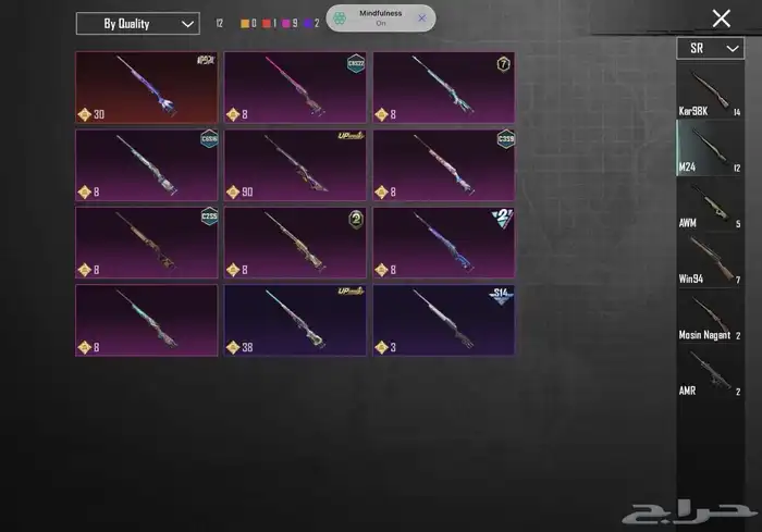 عرض حساب ببجي مميز للبيع 37