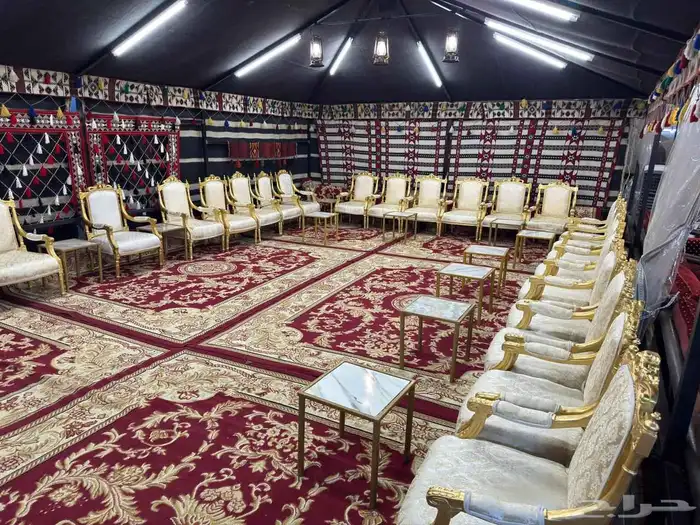 تاجير اخيام تاجير بيوت شعر تاجير دفايات تاجير جلسات شعبي تاج 1