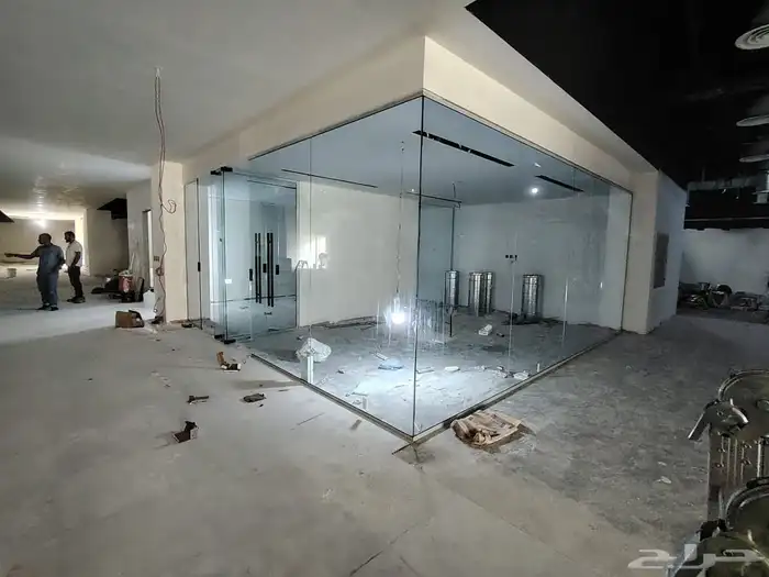 زجاج سكوريت وجهات زجاج سيكريت مكاتب زجاج تفصيل ابواب سيكوريت 8