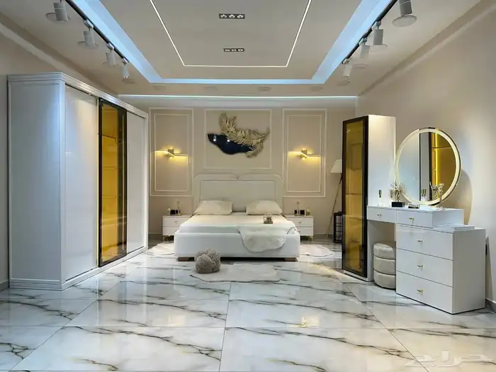 ديكورات داخليه خلفية شاشه بارزه كيرف 4