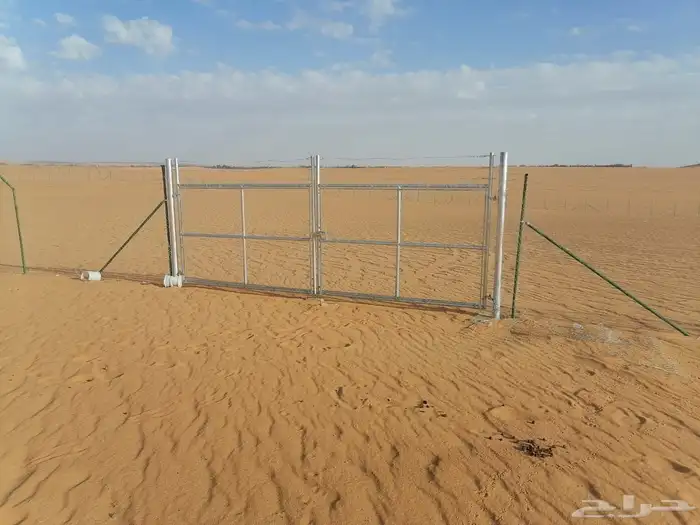 تركيب شبوك مجلفنه مزارع ومحميات ومساحات ارضيه كبيره لأنواع 3