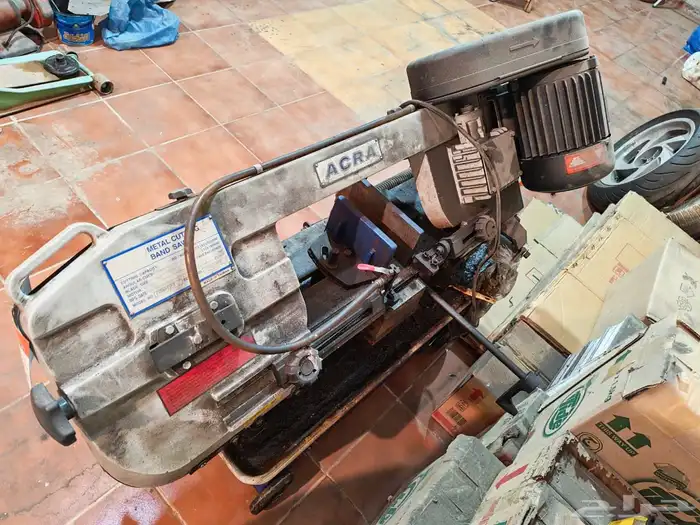 منشار شريطي حديد ACRA Band Saw   صناعي ونظيف 0